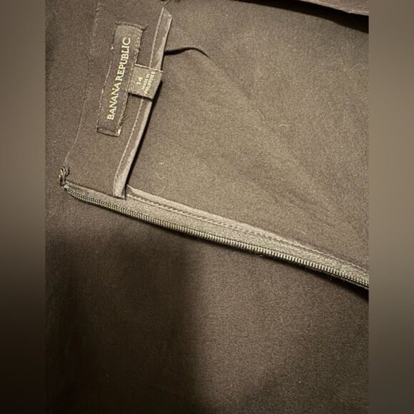 Banana Republic Black Knee-Length Pencil Skirt - Picture 5 of 6